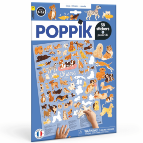 Poster & stickers Chiens - Poppik