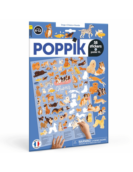 Poster & stickers Chiens - Poppik