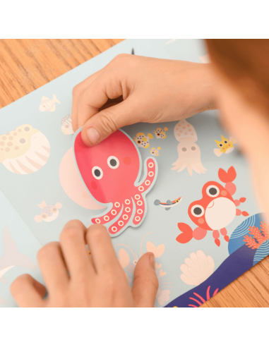 Super Stickers Animaux Sauvage  - Poppik