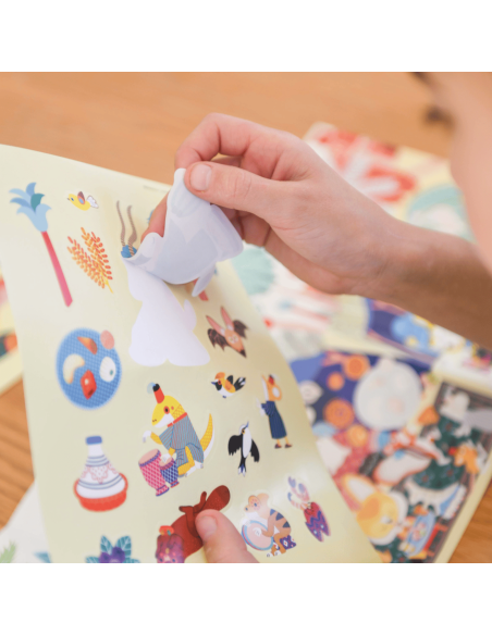 Super Stickers Autour du monde  - Poppik