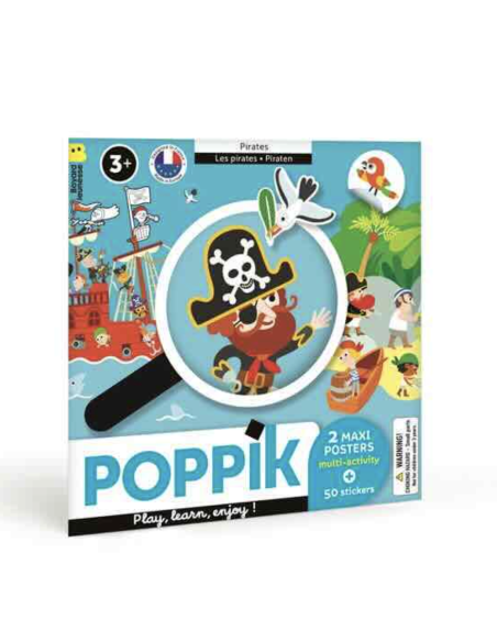 Poster à jouer Pirates - Poppik