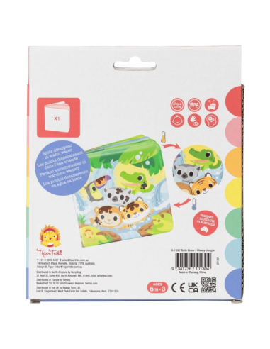 Livre de bain Jungle - Tiger Tribe