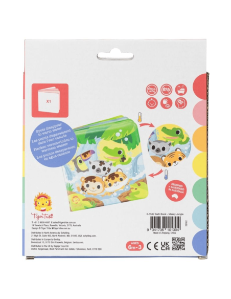 Livre de bain Jungle - Tiger Tribe