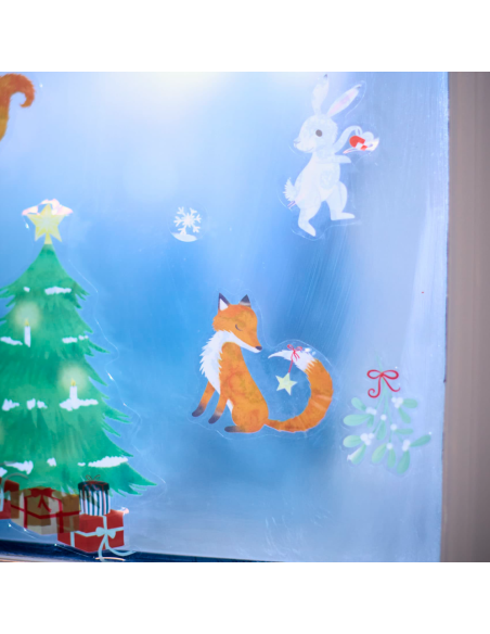 Autocollants de fenêtres Wonderful Winter - Filibabba