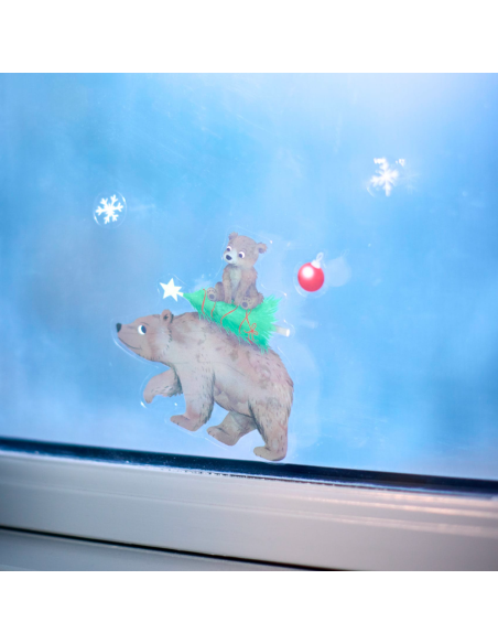 Autocollants de fenêtres Wonderful Winter - Filibabba