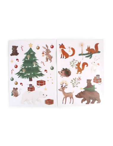 Autocollants de fenêtres Wonderful Winter -...