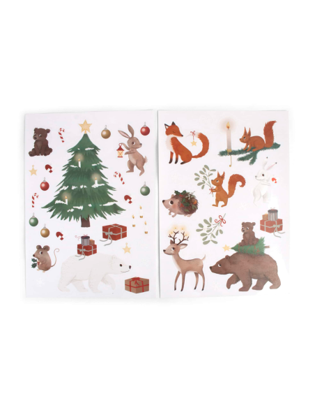 Autocollants de fenêtres Wonderful Winter - Filibabba