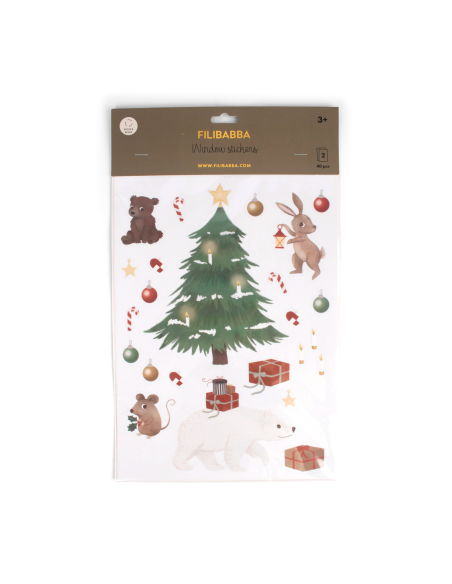 Autocollants de fenêtres Wonderful Winter - Filibabba