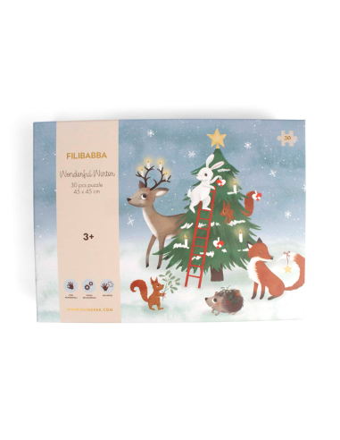 Puzzle 30 pièces Wonderful Winter - Filibabba
