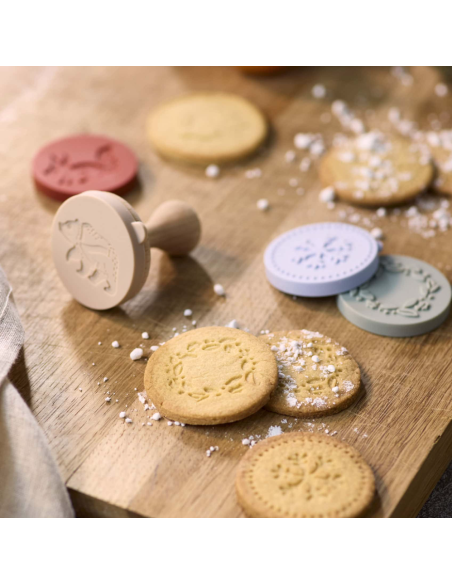 Tampon à biscuits et 4 tampons - Filibabba