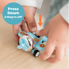 Avion bleu "Lofty" Presto Planes - Tiger Tribe 2