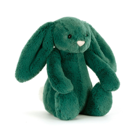 Peluche lapin Bashful Christmas Vert (S) - Jellycat