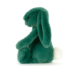 Peluche lapin Bashful Christmas Vert (S) - Jellycat 2