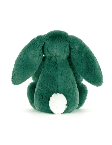 Peluche lapin Bashful Christmas Vert (S) - Jellycat