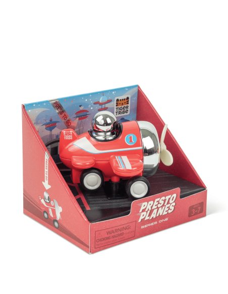 Avion rouge "Swoop" Presto Planes - Tiger Tribe