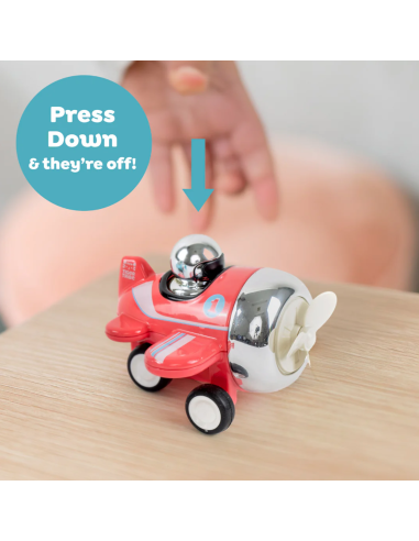 Avion rouge "Swoop" Presto Planes - Tiger Tribe