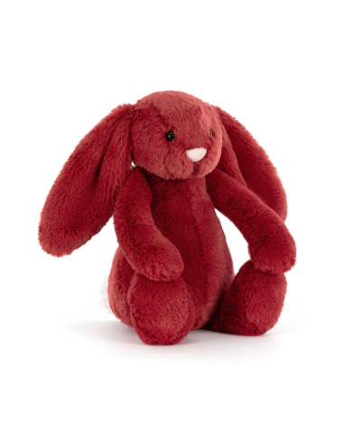 Peluche lapin Bashful Christmas Rouge (S) -...