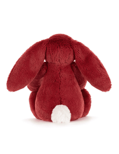 Peluche lapin Bashful Christmas Rouge (S) -...
