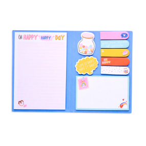 Bloc notes et post-it happy day - Ooly 2