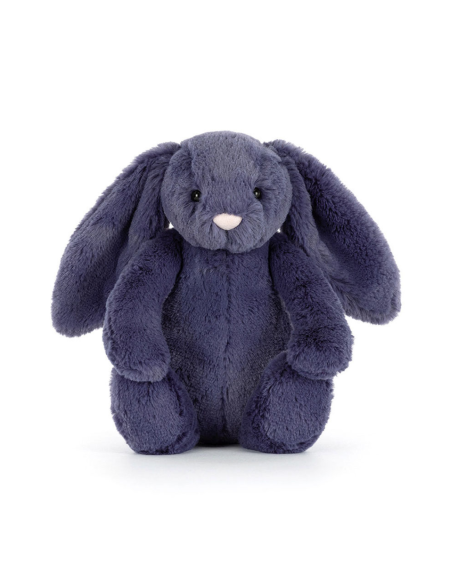 Peluche lapin Bashful Christmas Bleu (S) - Jellycat