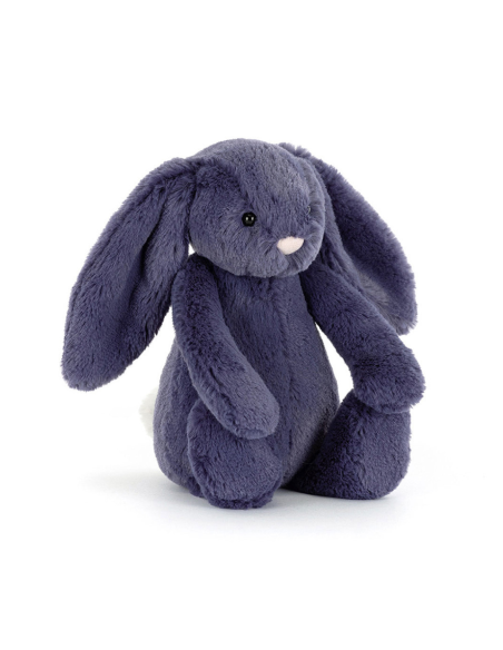 Peluche lapin Bashful Christmas Bleu (S) - Jellycat