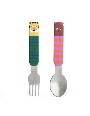 Set de couverts kidoki - Kikkerland