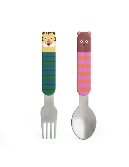 Set de couverts kidoki - Kikkerland