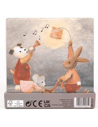 Set de 9 cubes à empiler Petits Amis - Egmont Toys