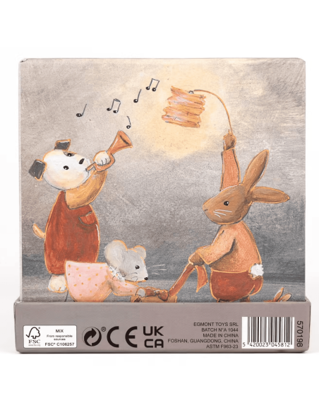 Set de 9 cubes à empiler Petits Amis - Egmont Toys