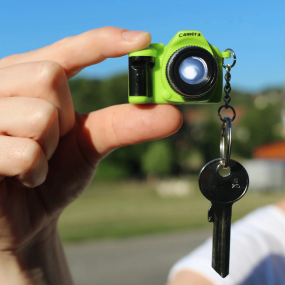 Porte-clé sonore appareil photo - Winkee