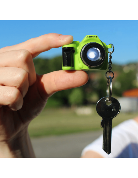Porte-clé sonore appareil photo - Winkee