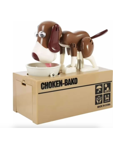 Tirelire chien mangeur de pièces - Winkee