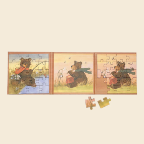 2 puzzles magnétiques ours - Egmont Toys 2