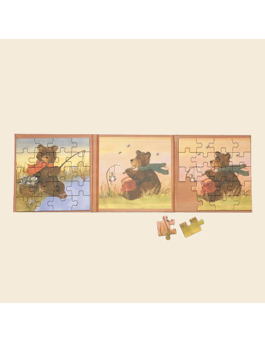 2 puzzles magnétiques ours - Egmont Toys