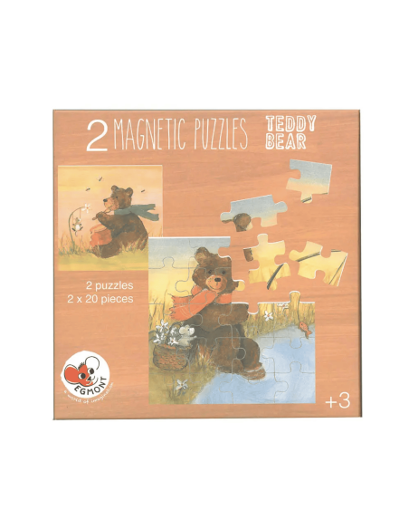 2 puzzles magnétiques ours - Egmont Toys