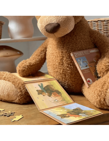 2 puzzles magnétiques ours - Egmont Toys