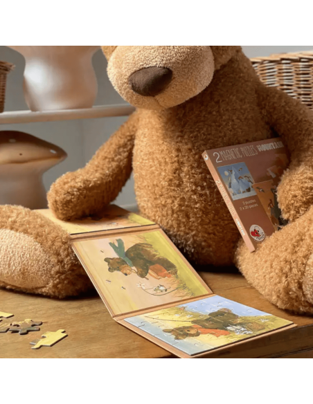 2 puzzles magnétiques ours - Egmont Toys