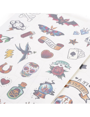 Tatouages éphémères Pirates - Legami