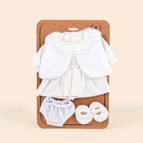 Ensemble 4 pièces robe blanche - Egmont Toys