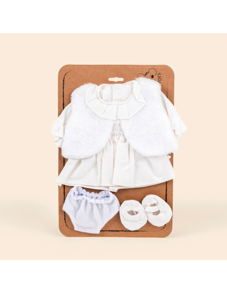 Ensemble 4 pièces robe blanche - Egmont Toys