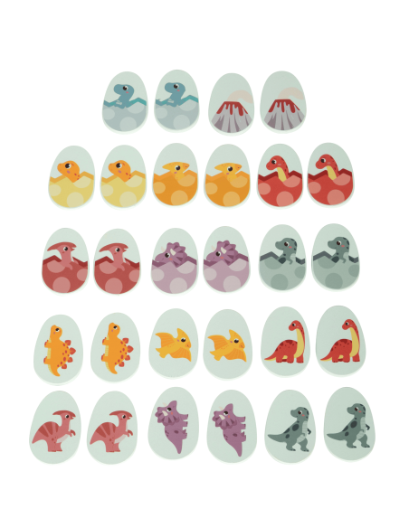 Memory dinosaures en bois - Small Foot