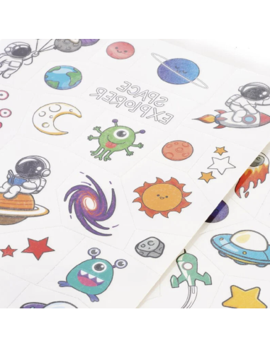 Tatouages éphémères Espace - Legami