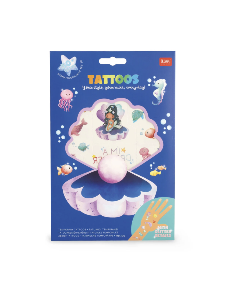 Tatouages éphémères Sirène - Legami