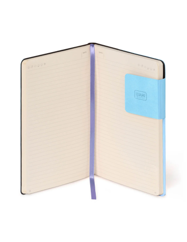 Carnet ligné avec couverture souple Aura - Legami