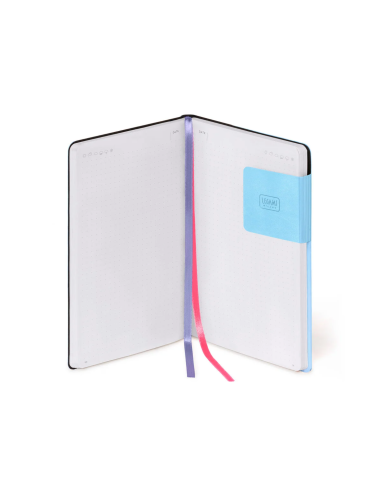 Carnet pointillé avec couverture souple Aura - Legami