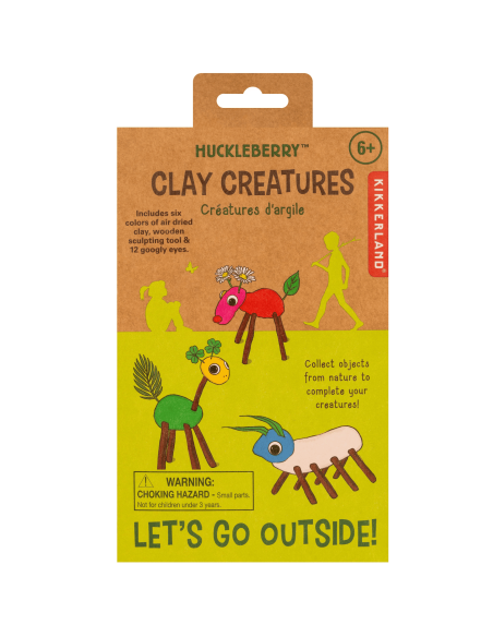 Fabrique ta créature en argile Huckleberry - Kikkerland