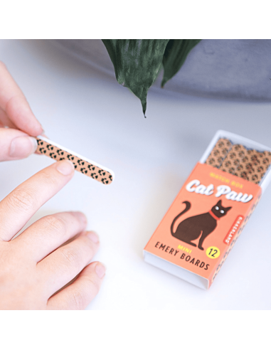 Boite de lime à ongles chat - Legami