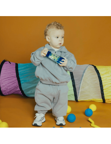 Bouteille sensorielle Move Spirale Bleu - Petit...