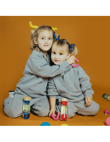 Bouteille sensorielle Move Spirale Bleu - Petit...