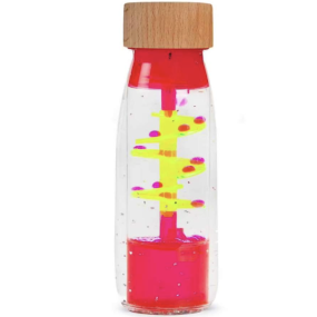 Bouteille sensorielle Move Spirale Rose - Petit Boum